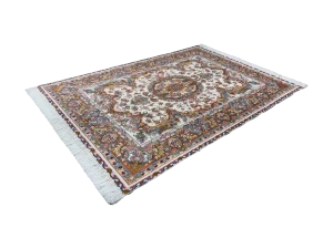 قالیچه طرح صبا کرم-مسی چله و حاشیه ابریشم
