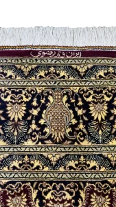 قالیچه ۳ متری ابریشم قم - 32159
