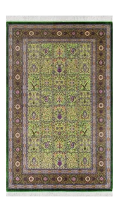 قالیچه ۳ متری ابریشم قم - 52715