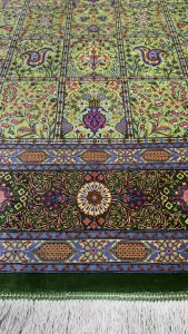 قالیچه ۳ متری ابریشم قم - 52715