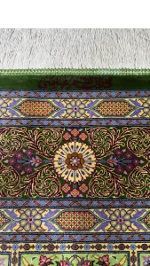 قالیچه ۳ متری ابریشم قم - 52715