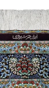 قالیچه ۳ متری ابریشم قم - 52824