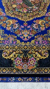 ۲×۲ مربع - تمام ابریشم قم ۲۶