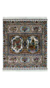 قالیچه ۳متری طرح غلط هشت قاب  - 57723