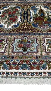 قالیچه ۳متری طرح غلط هشت قاب  - 57723