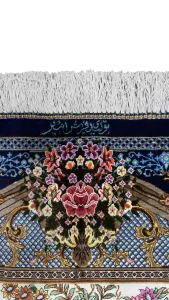 پشتی دستبافت ابریشم - 62072