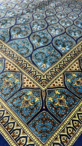 فرش زرع و نیم ابریشم - 62129