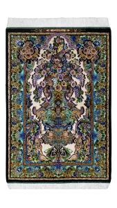 فرش زرع و نیم ابریشم -  62146
