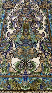 فرش زرع و نیم ابریشم -  62146