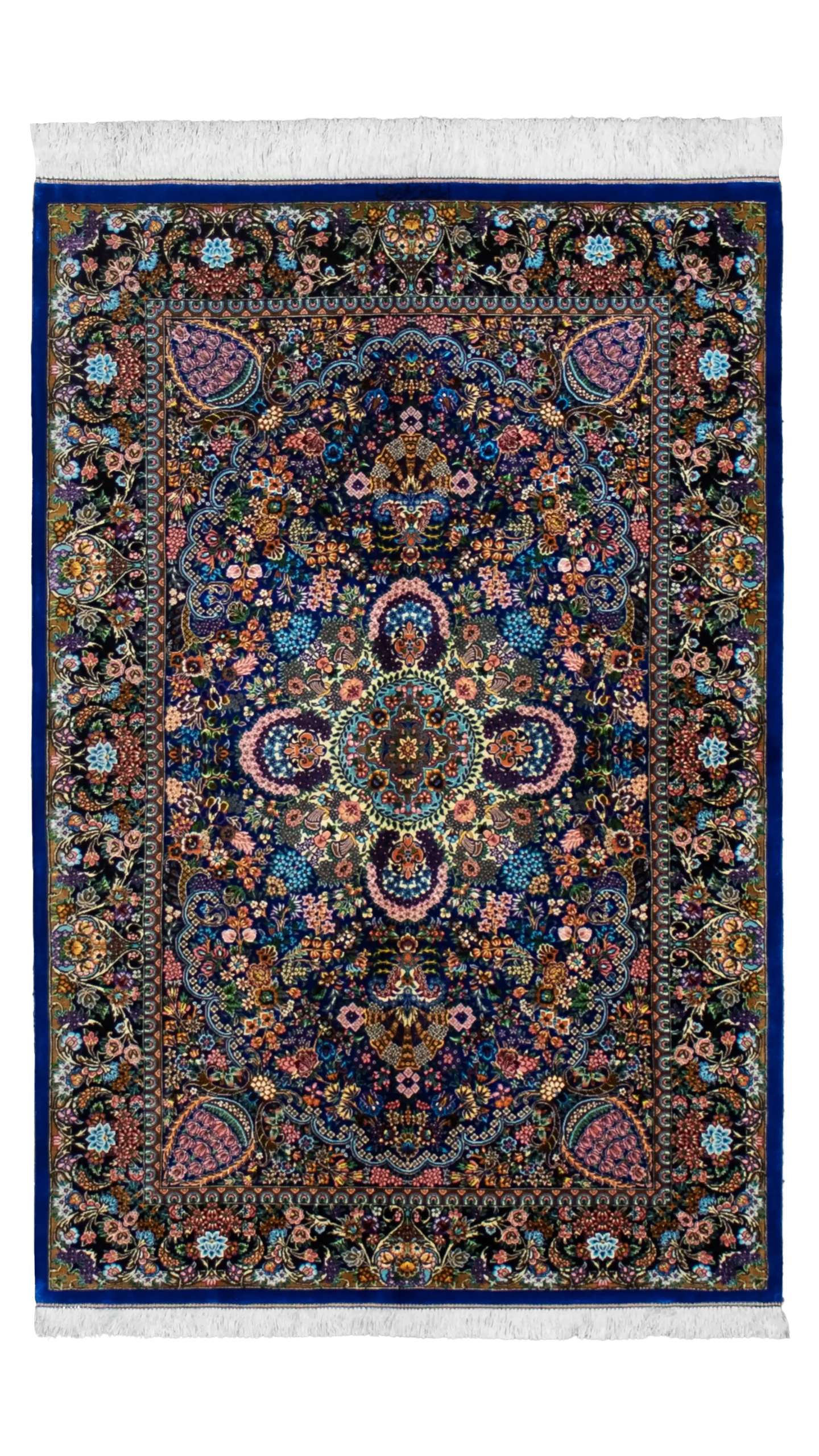 فرش زرع و نیم ابریشم - 62190