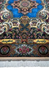 قالیچه ۳ متری دستبافت ابریشم  -62397