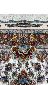 فرش زرع ونیم ابریشم - 62457
