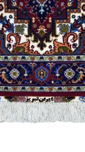 فرش ذرع و نیم ابریشم -  60608