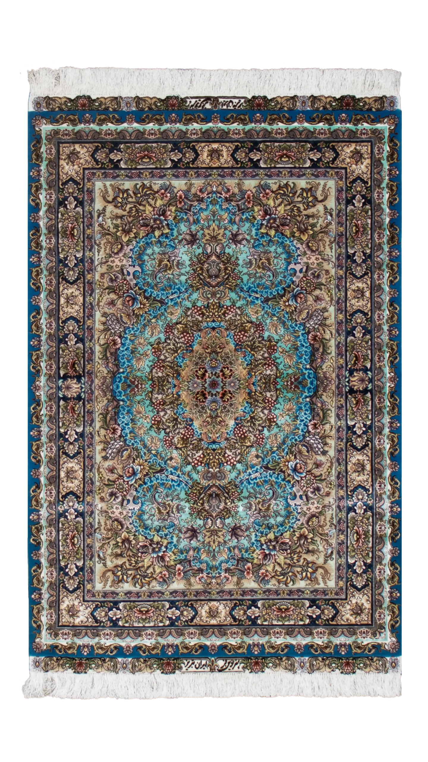 فرش زرع و نیم ابریشم -  60701