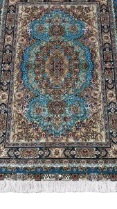 فرش زرع و نیم ابریشم -  60701
