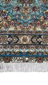 فرش زرع و نیم ابریشم -  60701