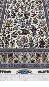 فرش زرع و نیم ابریشم -  60765-60764