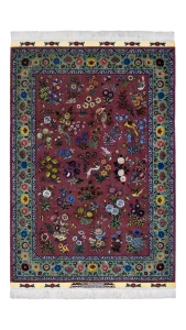 فرش زرع و نیم ابریشم -  60769-60768