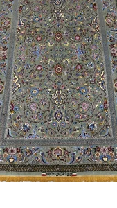 فرش زرع و نیم ابریشم -  62308