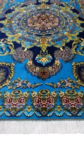 فرش زرع و نیم ابریشم -  62501