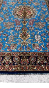 فرش زرع و نیم ابریشم -  62502