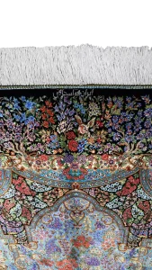 فرش زرع و نیم ابریشم -  62503