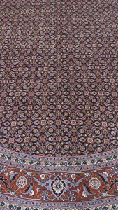 نقشه ماهی هرات فرش گرد ابریشم ۶۲۶۴۹