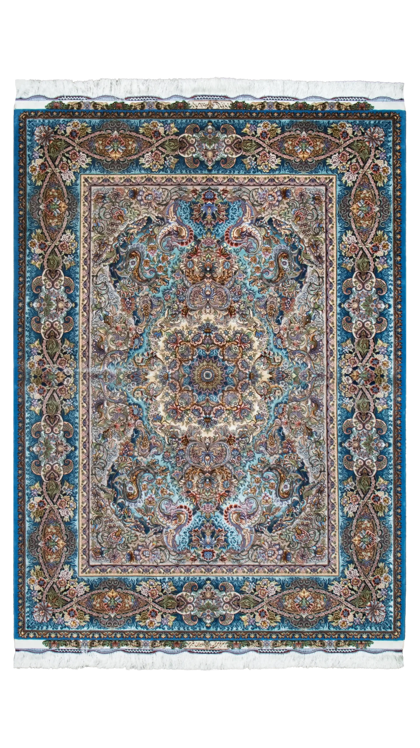 قالیچه نوین فر آبی