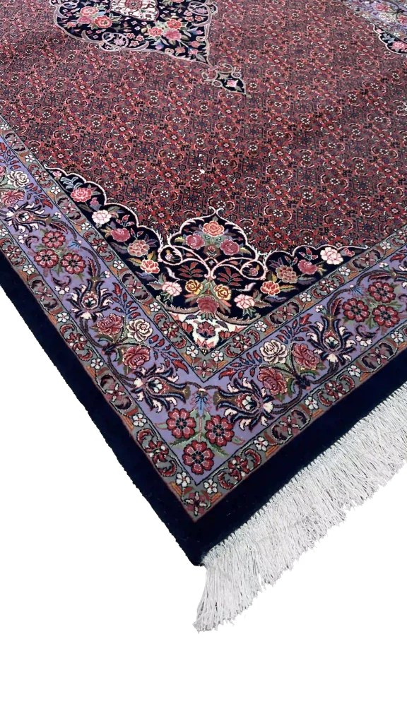 جزئیات بافت و نقشه بیجار مسی سرمه‌ای کد ۶۲۰۹۴