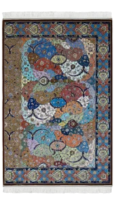 فرش رسام عرب زاده الوان