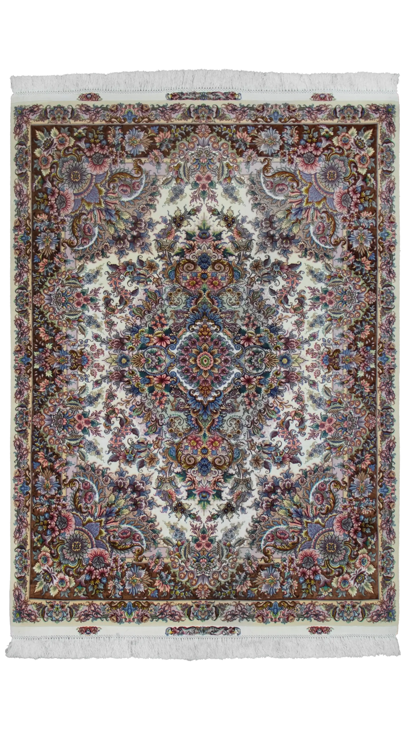 فرش خطیبی کرم مسی