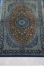نمای کامل فرش ذرع چارک تمام ابریشم