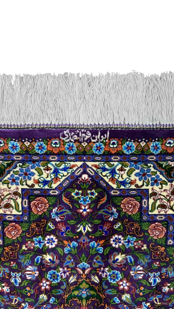 بافت تمام ابریشم پشتی ۶۰ در ۹۰ کد ۶۲۸۲۸ عظیم زاده