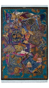 فرش کاشی زاده هرمس الوان