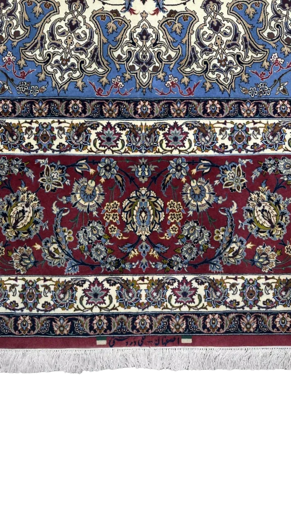 نقشه علی دردشتی لچک ترنج فرش ۱۲ متری اصفهان ۶۲۸۸۸