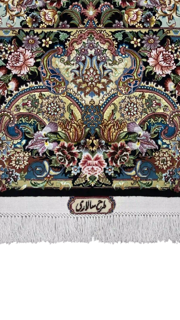 جزئیات بافت و نقشه سالاری مشکی کله غازی کد ۶۲۹۵۸