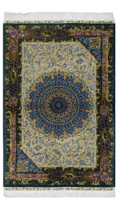فرش سعید طلایی کله غازی