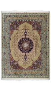 فرش مربع کاشی زاده قم