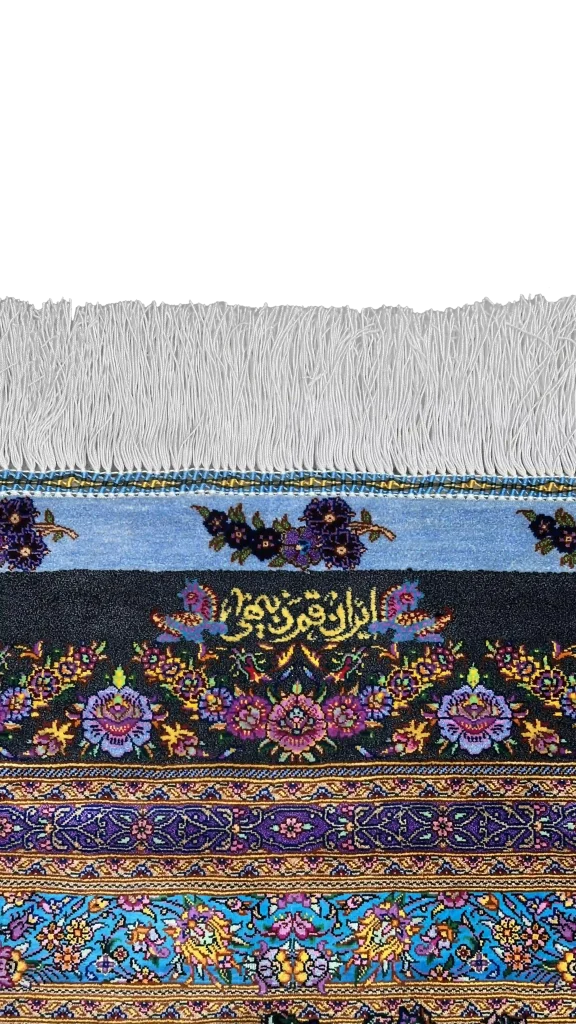 نقشه ذبیهی ترنجی فرش مربع ۴ در ۴ ۶۳۰۲۷