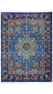 فرش ۱۲ متری میر مهدی آبی