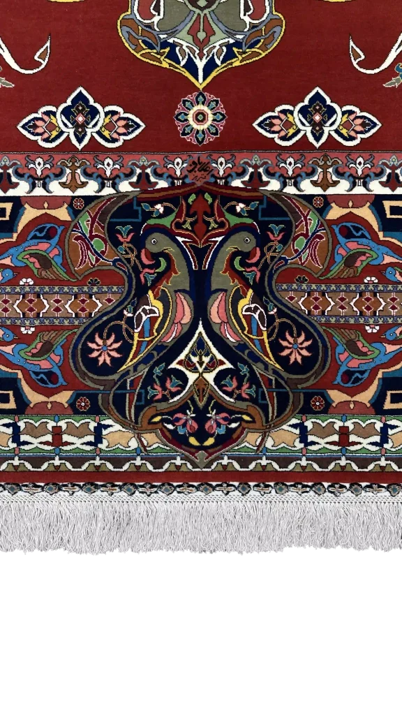 نقشه اعلاباف ترنجی فرش ۱۳.۵ متری ۶۴۰۲۷